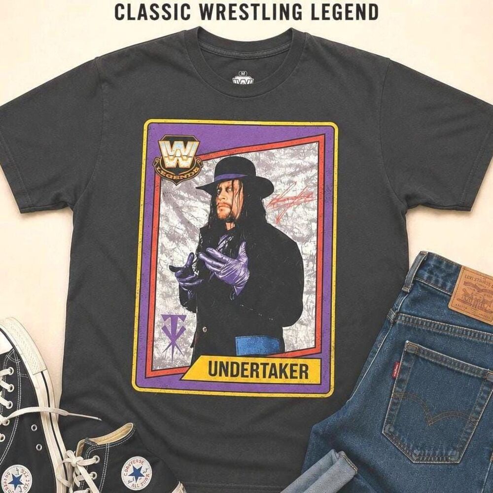 WWE Undertaker Graphic Tee Size Medium | Wrestling Legends Shirt | Deadman Forev